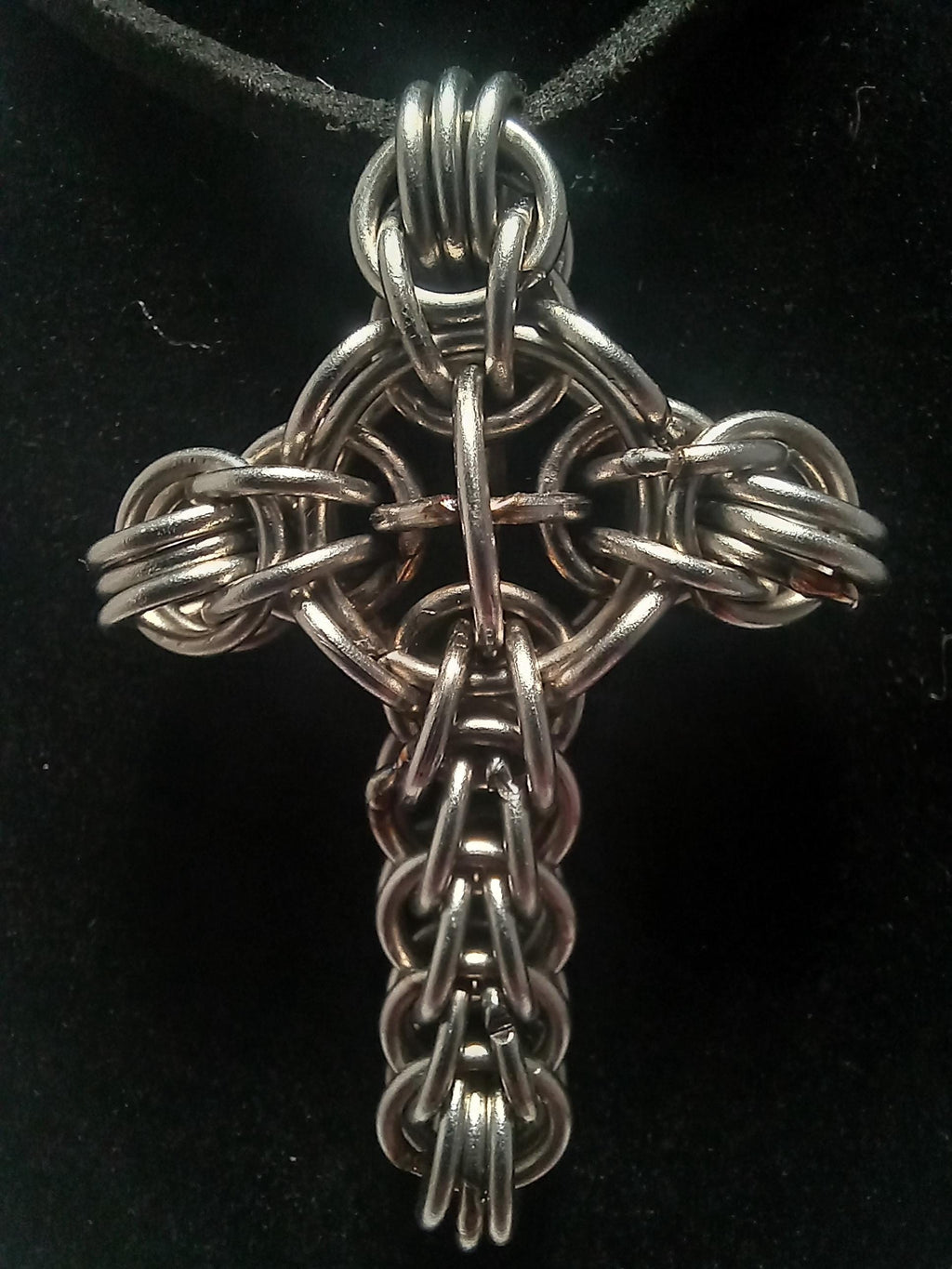 Full Persian cross with center cross pendant