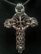 Full Persian cross with center cross pendant