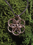 Three petal Helm pendant small
