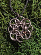 Helm Chain Pendant - Four Leaf Clover