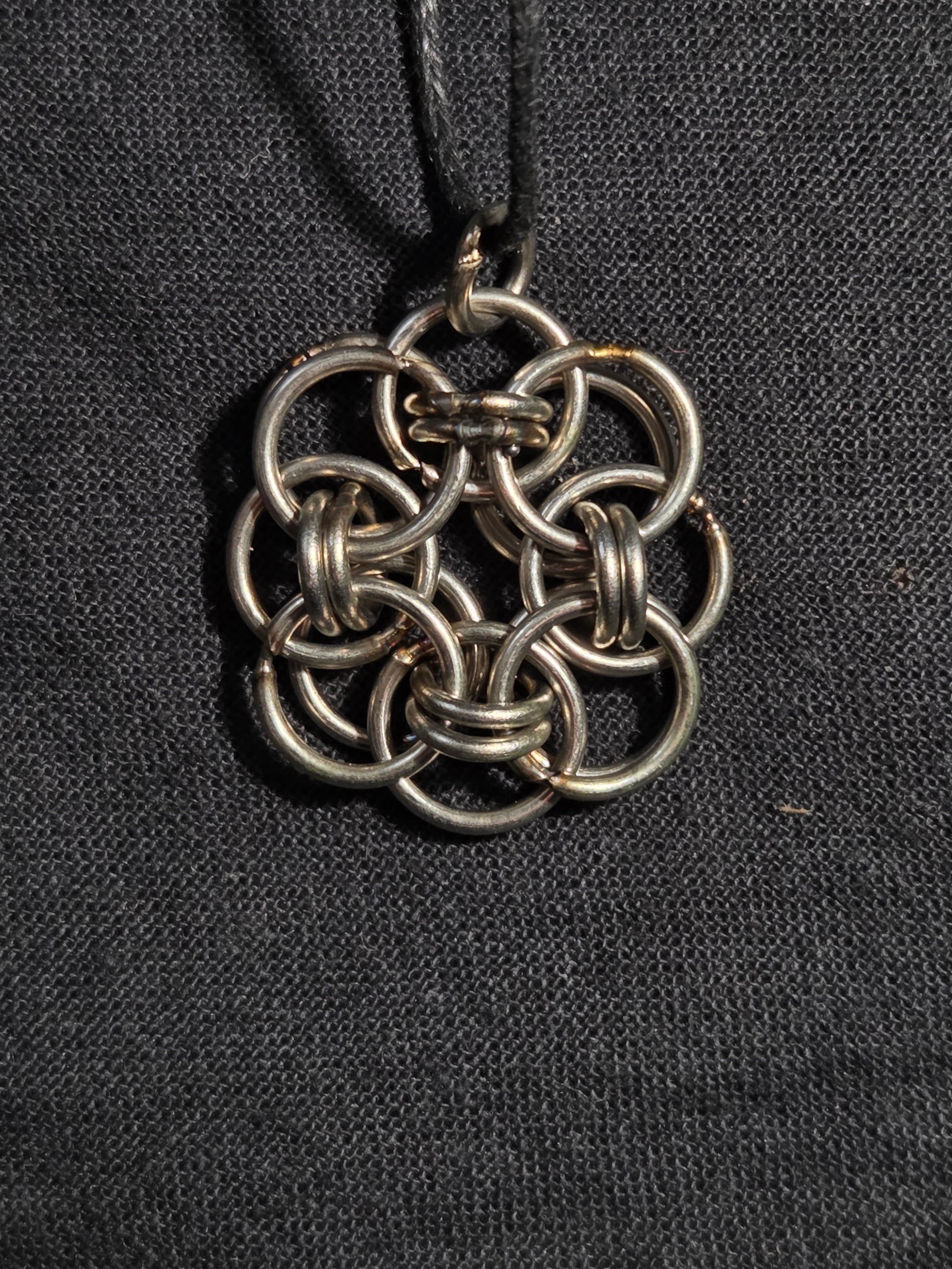 Helm Chain Pendant - Four Leaf Clover