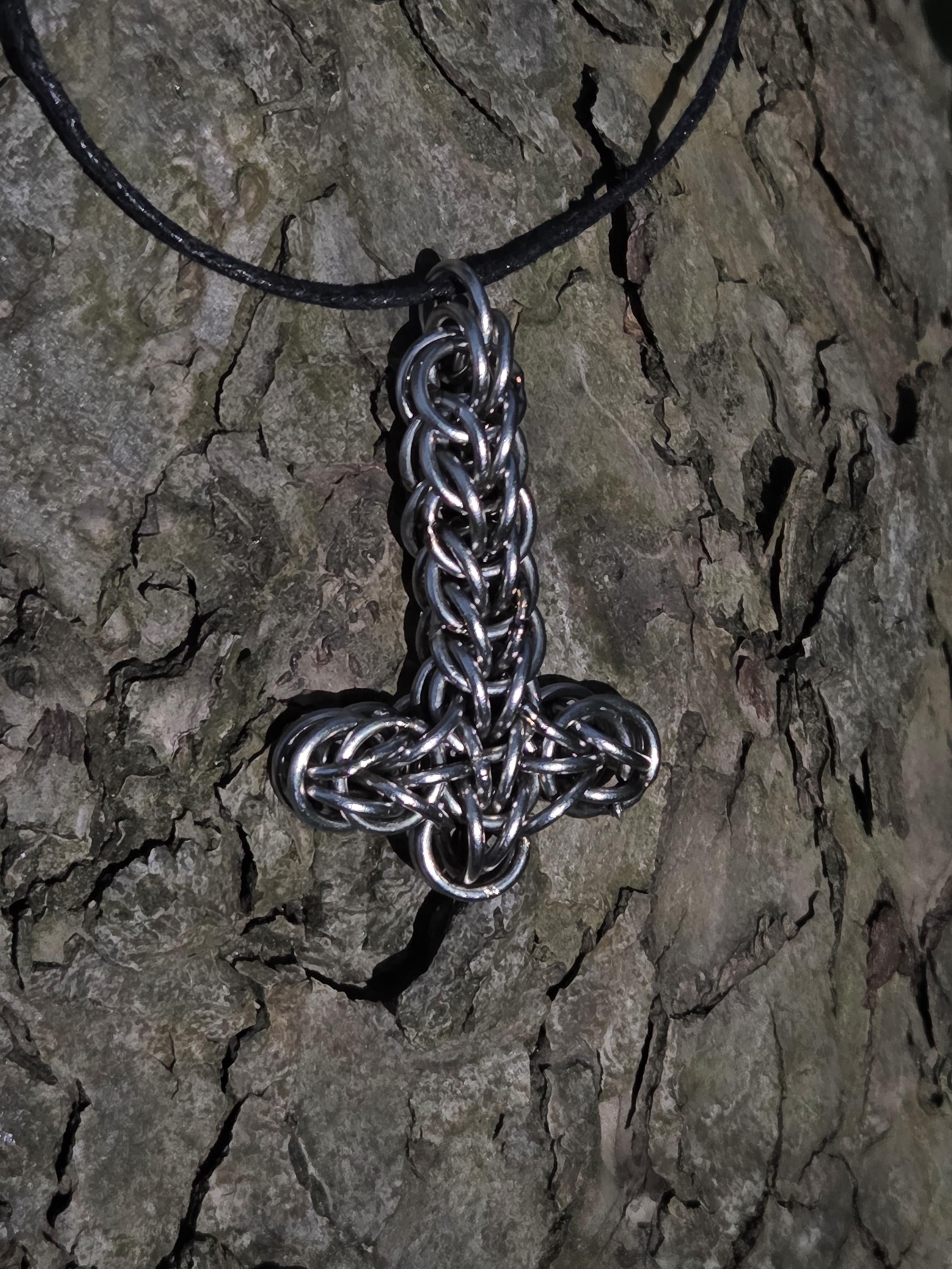 Handcrafted Mjolnir Pendant
