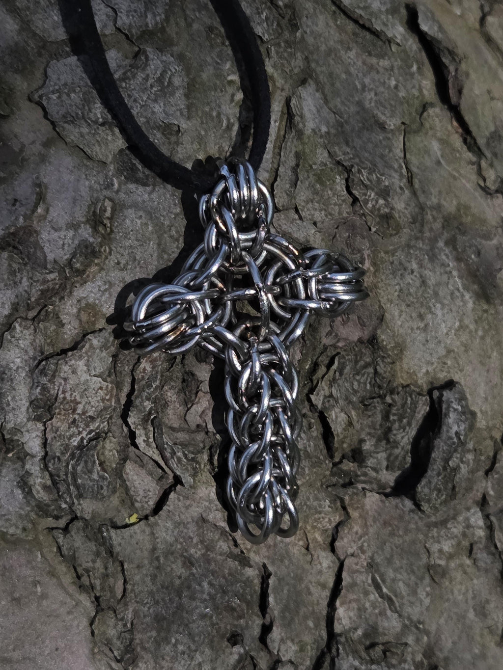 Full Persian cross with center cross pendant