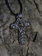 Full Persian cross with center cross pendant